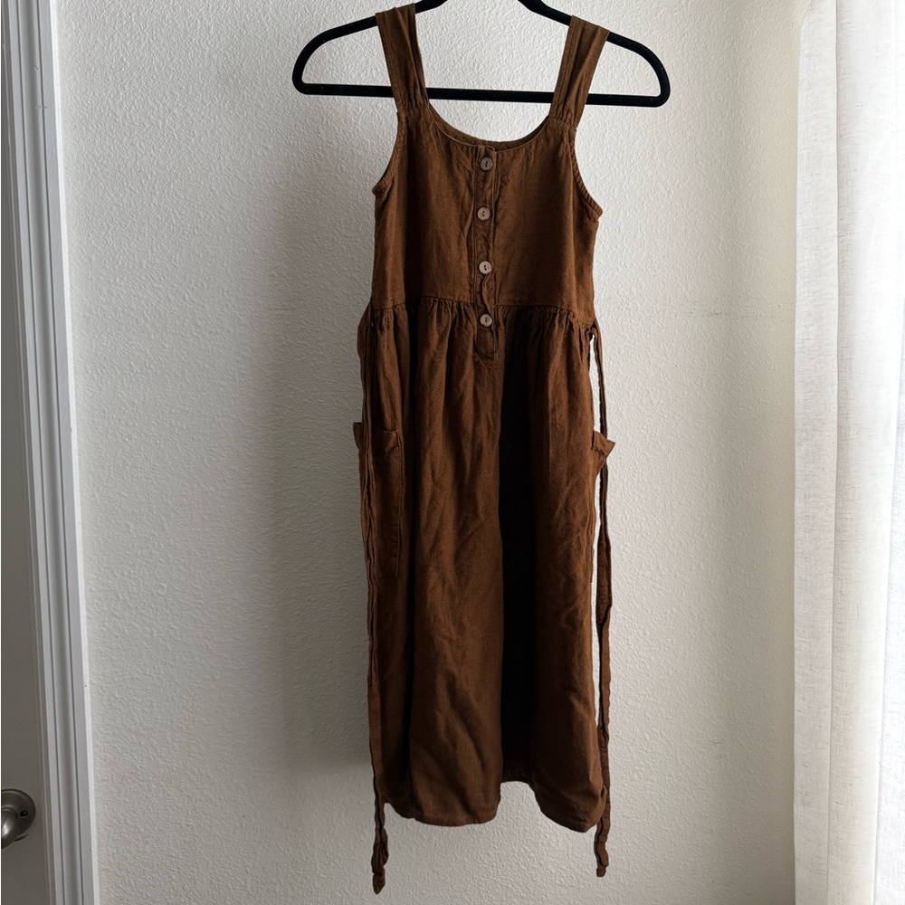 Little cottonwood brown cottage Midi Dress